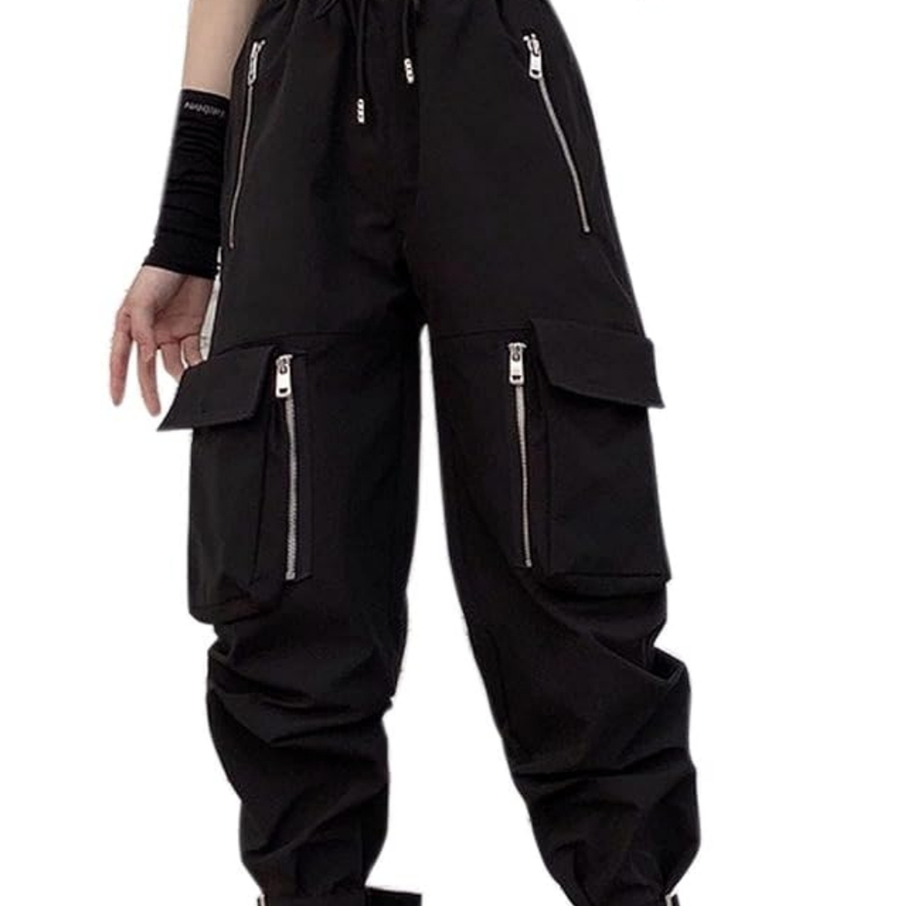 Black Cargo Pants